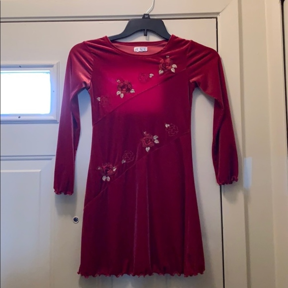 Velour Children’s Place Dress size 5 Pre Owned